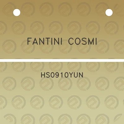 fantini-cosmi-hs0910yun