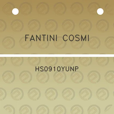 fantini-cosmi-hs0910yunp