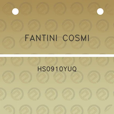 fantini-cosmi-hs0910yuq