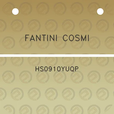 fantini-cosmi-hs0910yuqp