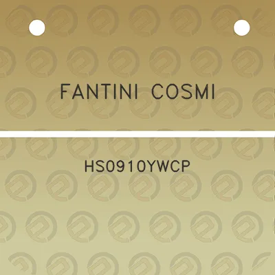 fantini-cosmi-hs0910ywcp