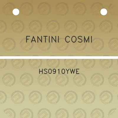 fantini-cosmi-hs0910ywe