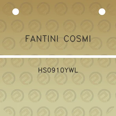 fantini-cosmi-hs0910ywl