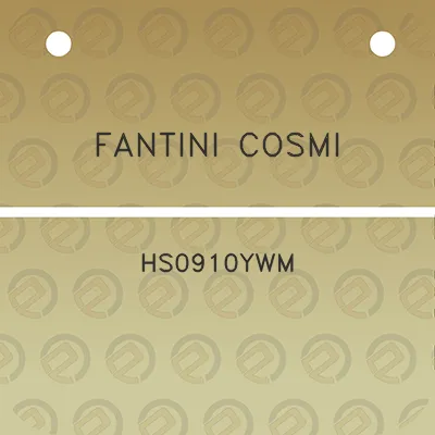 fantini-cosmi-hs0910ywm