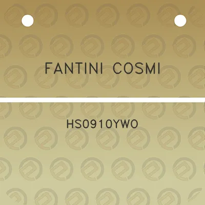 fantini-cosmi-hs0910ywo