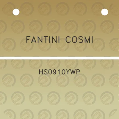 fantini-cosmi-hs0910ywp