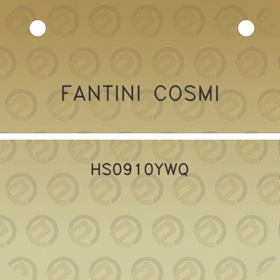 fantini-cosmi-hs0910ywq