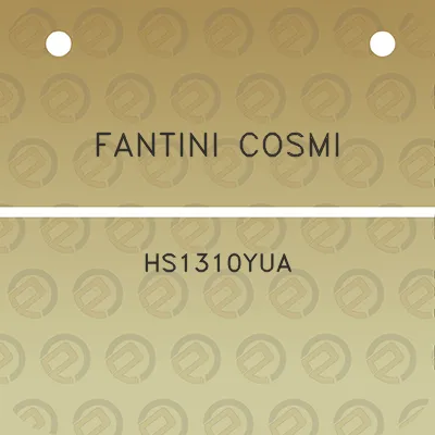 fantini-cosmi-hs1310yua