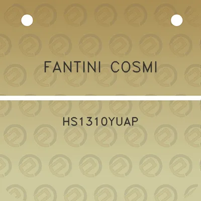 fantini-cosmi-hs1310yuap