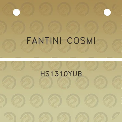 fantini-cosmi-hs1310yub