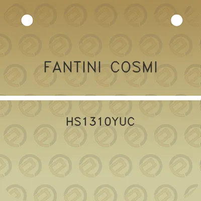 fantini-cosmi-hs1310yuc