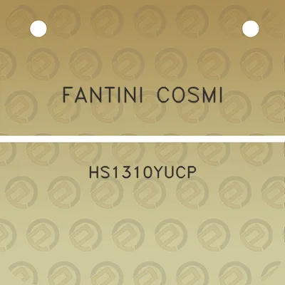 fantini-cosmi-hs1310yucp