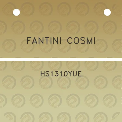 fantini-cosmi-hs1310yue