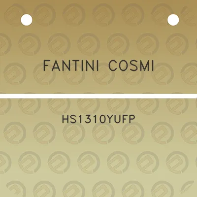 fantini-cosmi-hs1310yufp