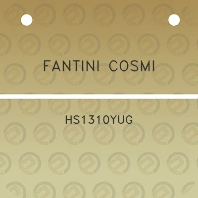 fantini-cosmi-hs1310yug