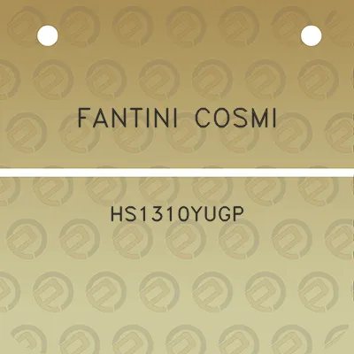 fantini-cosmi-hs1310yugp