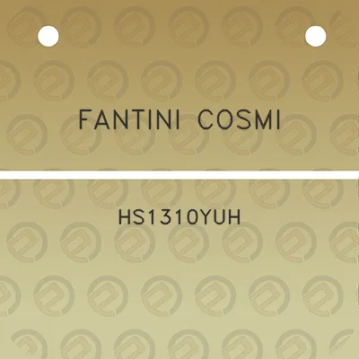 fantini-cosmi-hs1310yuh