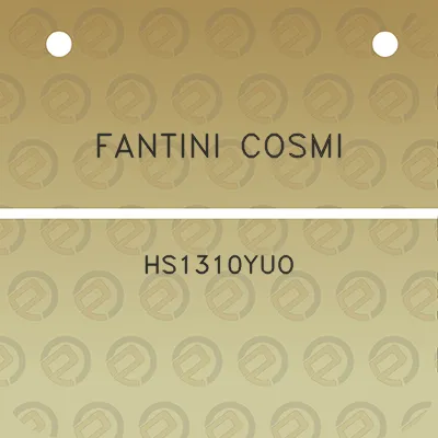 fantini-cosmi-hs1310yuo