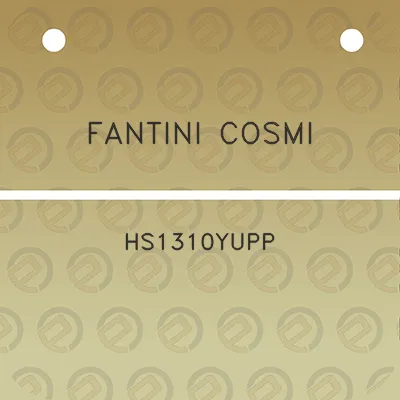 fantini-cosmi-hs1310yupp