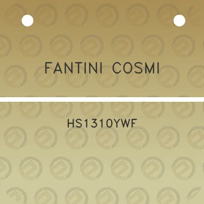 fantini-cosmi-hs1310ywf