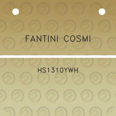 fantini-cosmi-hs1310ywh