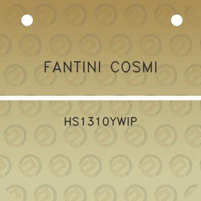 fantini-cosmi-hs1310ywip