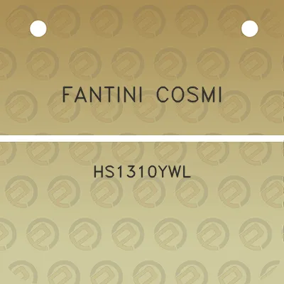 fantini-cosmi-hs1310ywl