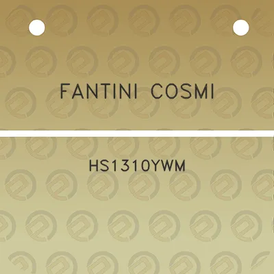 fantini-cosmi-hs1310ywm