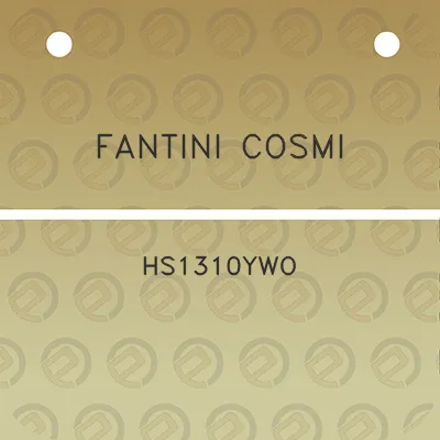 fantini-cosmi-hs1310ywo