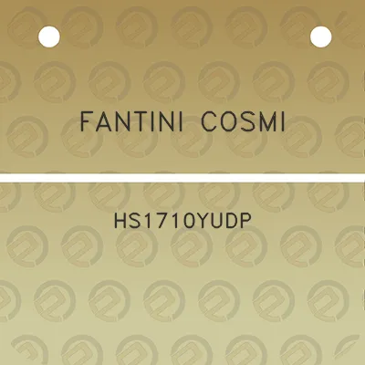 fantini-cosmi-hs1710yudp