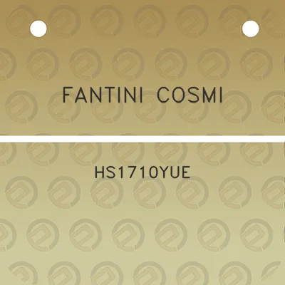 fantini-cosmi-hs1710yue