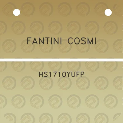 fantini-cosmi-hs1710yufp