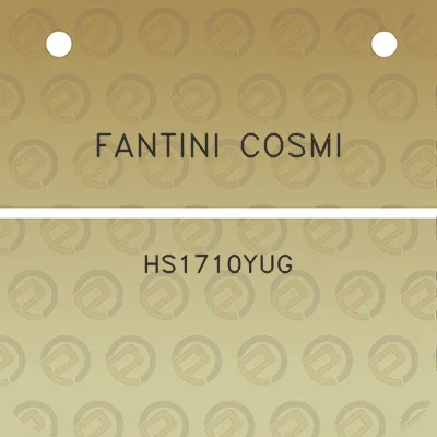 fantini-cosmi-hs1710yug