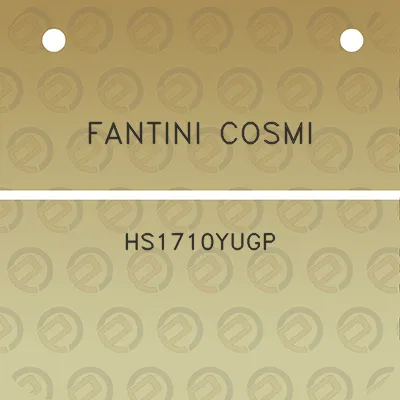 fantini-cosmi-hs1710yugp