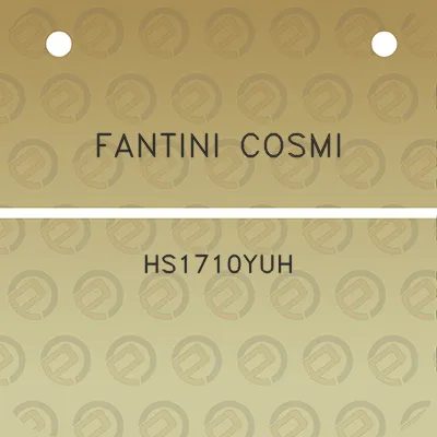 fantini-cosmi-hs1710yuh