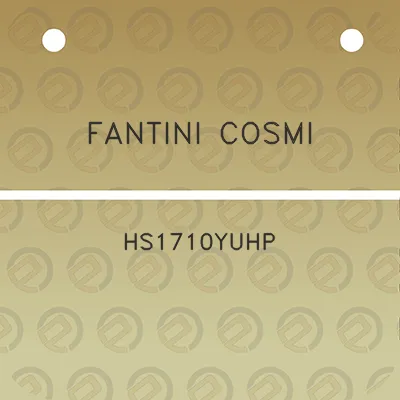 fantini-cosmi-hs1710yuhp