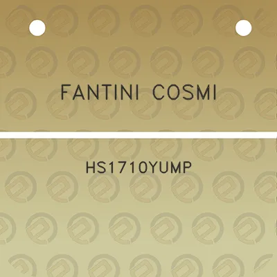 fantini-cosmi-hs1710yump