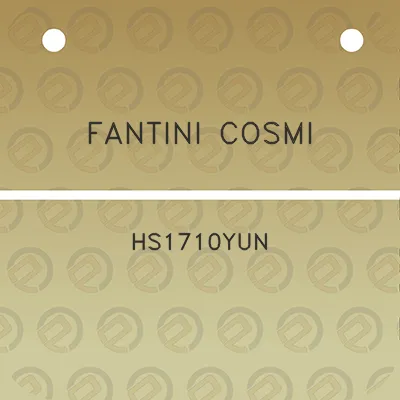 fantini-cosmi-hs1710yun