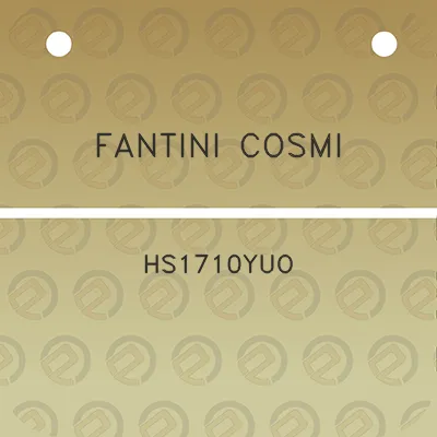 fantini-cosmi-hs1710yuo