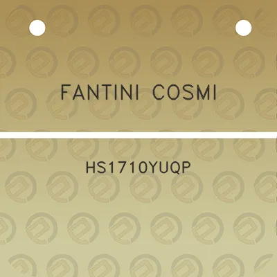 fantini-cosmi-hs1710yuqp