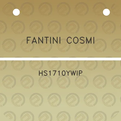 fantini-cosmi-hs1710ywip