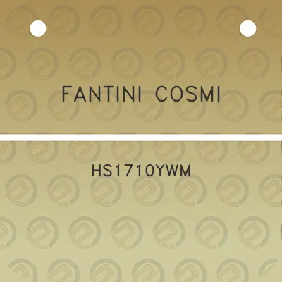 fantini-cosmi-hs1710ywm