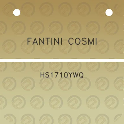 fantini-cosmi-hs1710ywq