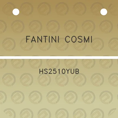 fantini-cosmi-hs2510yub