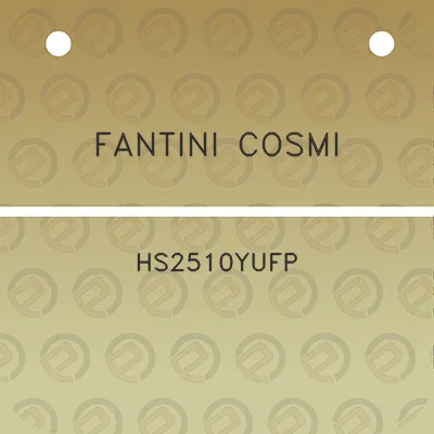 fantini-cosmi-hs2510yufp