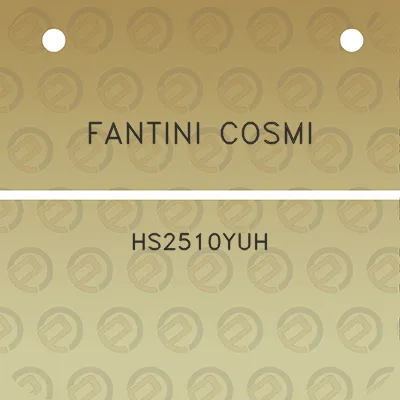 fantini-cosmi-hs2510yuh