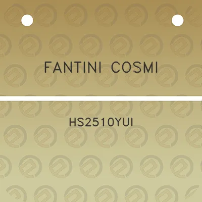 fantini-cosmi-hs2510yui