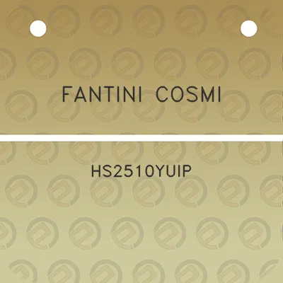 fantini-cosmi-hs2510yuip