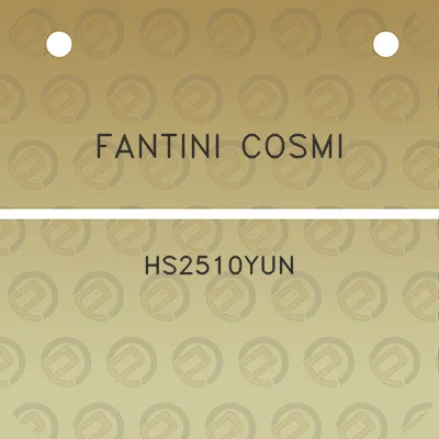 fantini-cosmi-hs2510yun