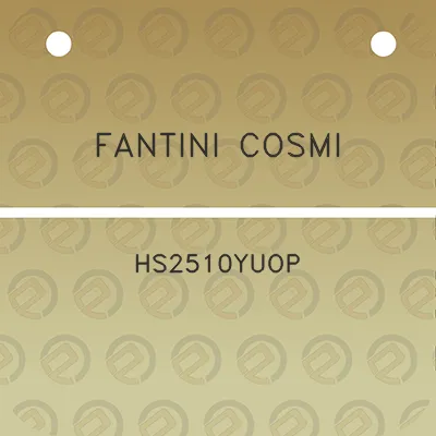 fantini-cosmi-hs2510yuop